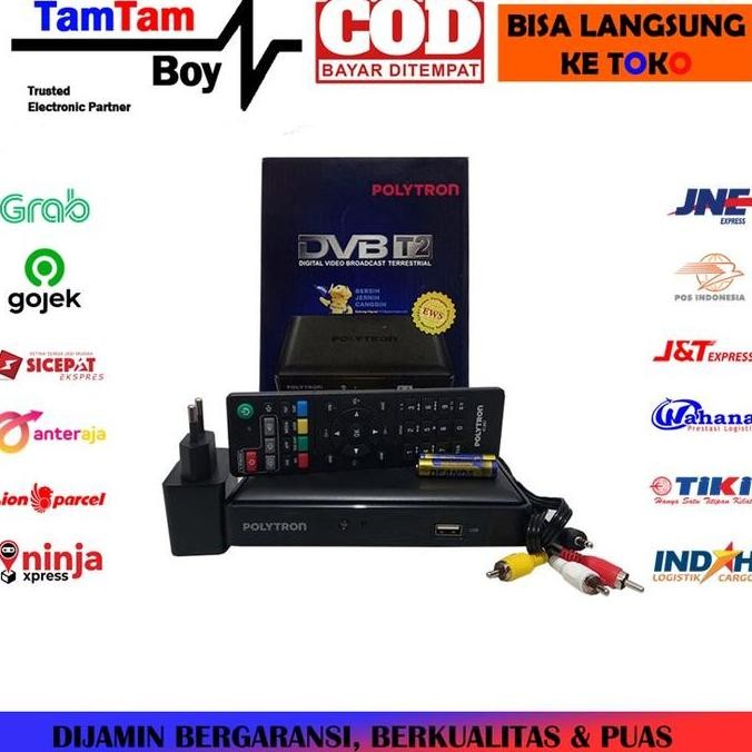 Set Top Box TV Digital STB Polytron PDV-620 T2 DVB-T2 DVBT2 UHF SNI