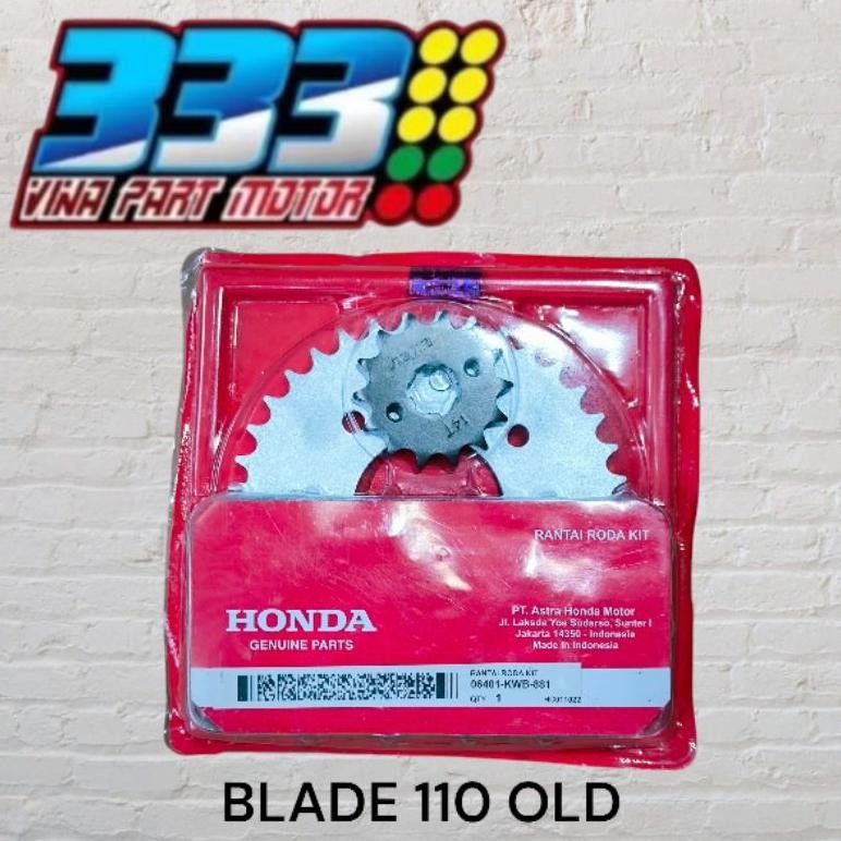 GIR SET BLADE GIR PAKET BLADE OLD GEAR SET HONDA BLADE 110 LAMA KWB