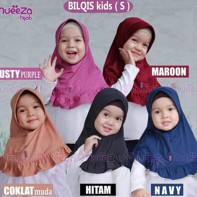 Hijab Bilqis by Mueeza Hijab / Hijab Bilqis / Kerudung Sekolah / Hijab