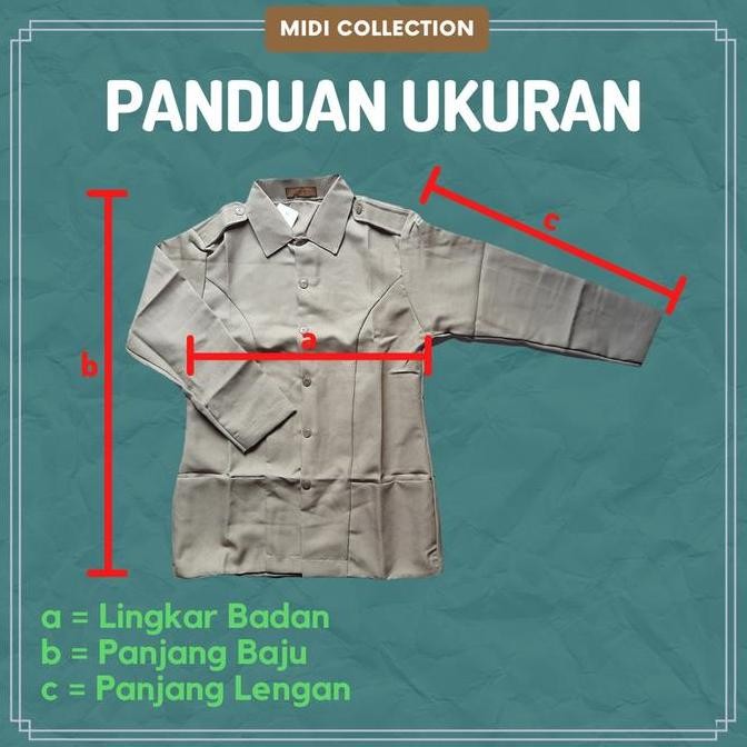 Baju Pramuka Katrina Pembina Cewek Lengan Panjang ( MERK SERAGAM )