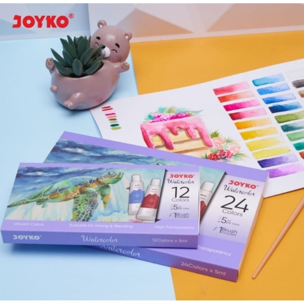 

Cat Air JOYKO Watercolor WC-4-12warna