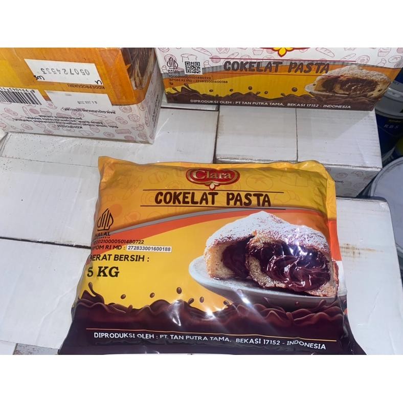 

SELAI ISIAN ROTI CLARA 5 Kg | SLAI COKLAT FILLING CLARA 5 Kg