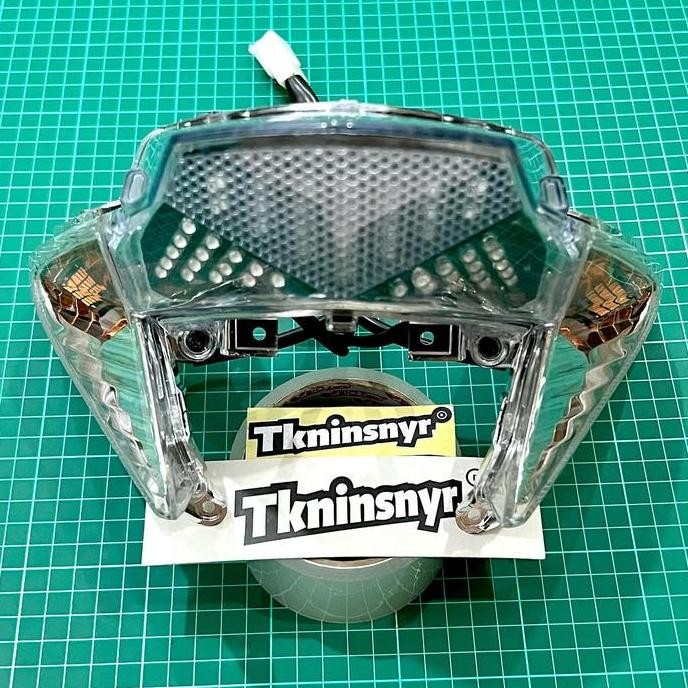 Stoplamp Reflektor Lampu Vario 125/150 Old Led Custom Sein Orange Best Seller