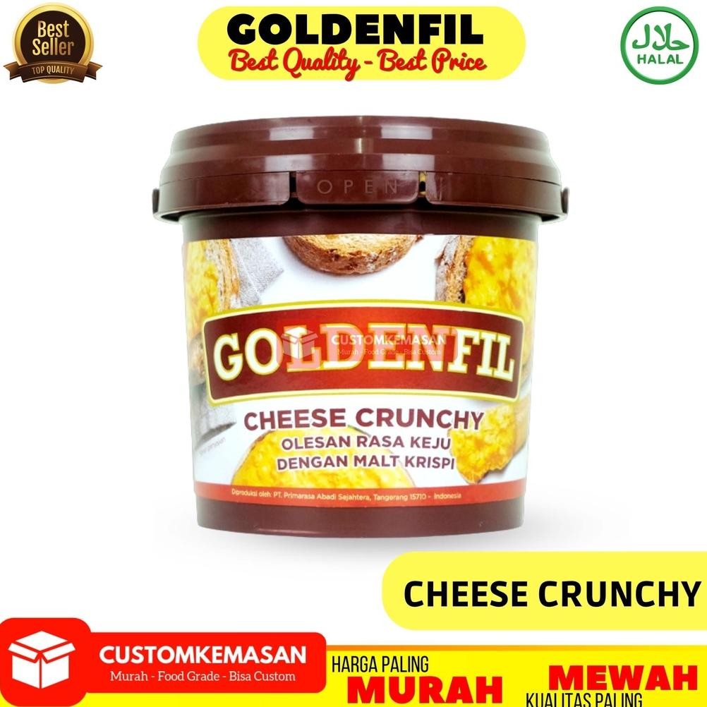 

Goldenfil 1kg / Selai Roti Bakar / Toping Roti / Selai Roti / Selai Coklat / Olesan Roti