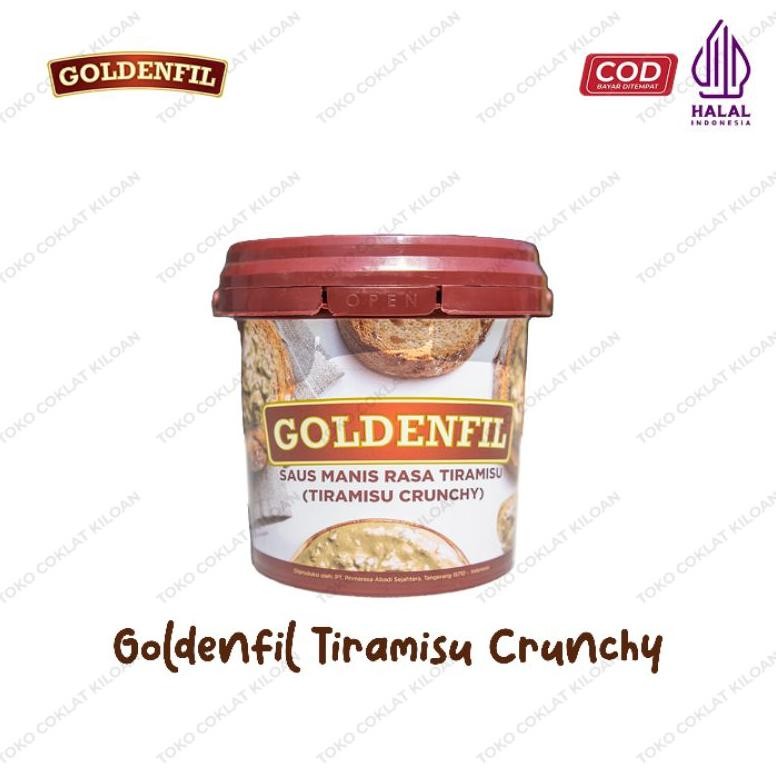 

Selai Goldenfil Tiramisu Crunchy 1kg
