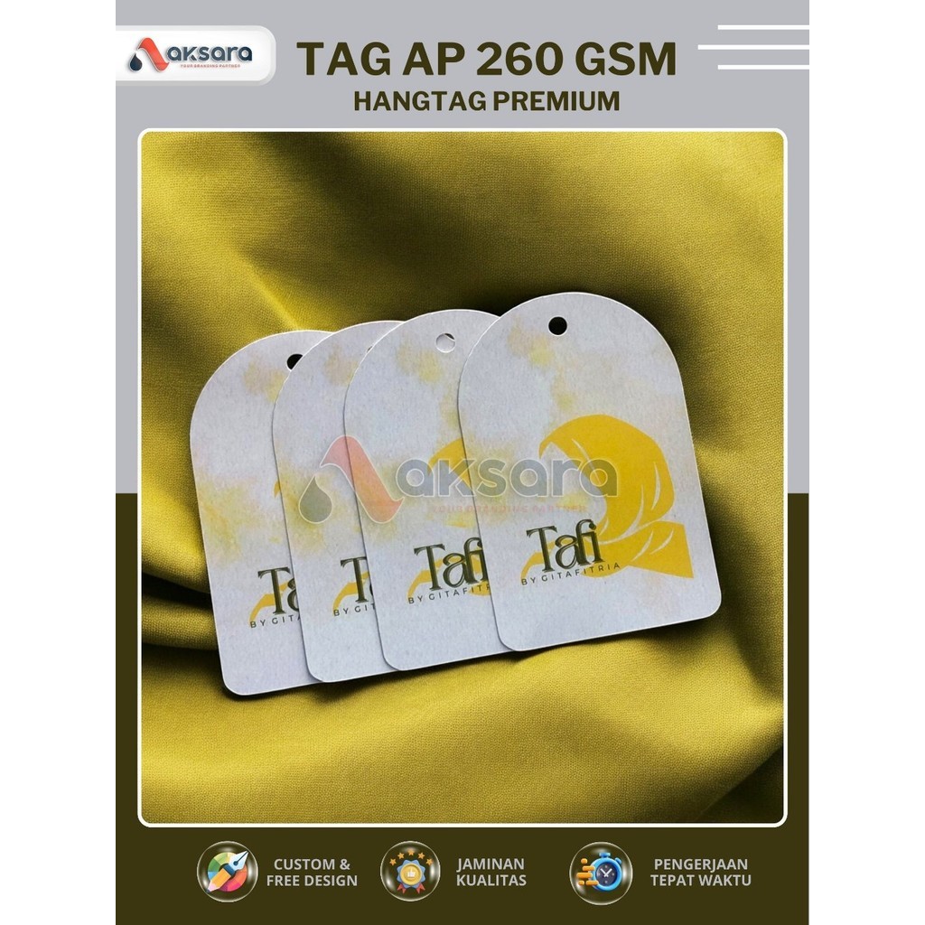 

( ) ketebalan 260 gsm/ hangtag baju,hangtag celana,hangtag kaos