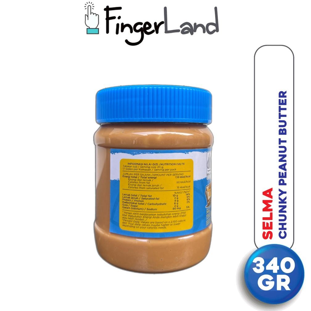 

SELMA Peanut Butter Chunky 340 Gr Selai Kacang
