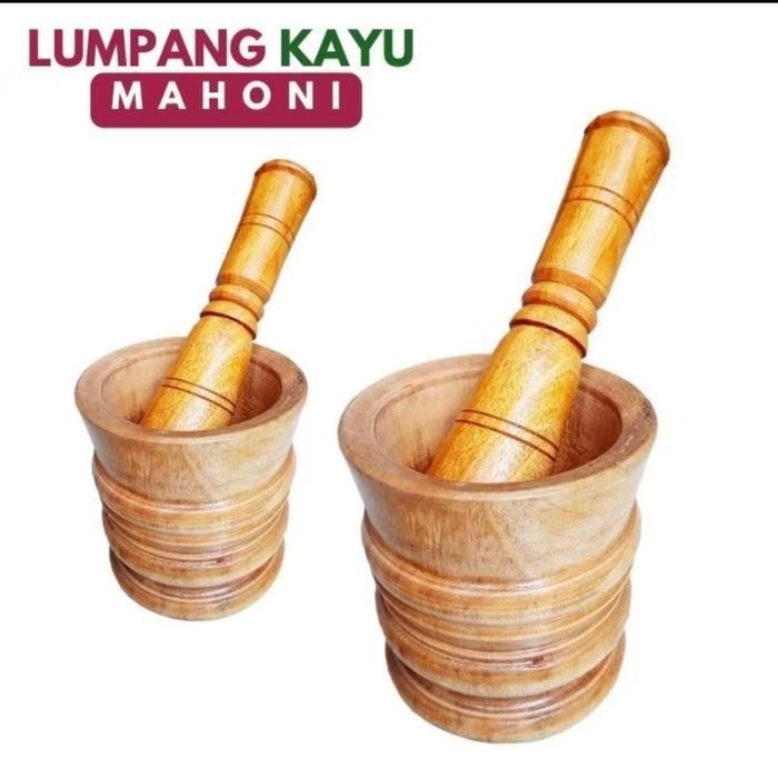 (Terbaru) Lumpang Kayu Ukuran Besar Bestseller