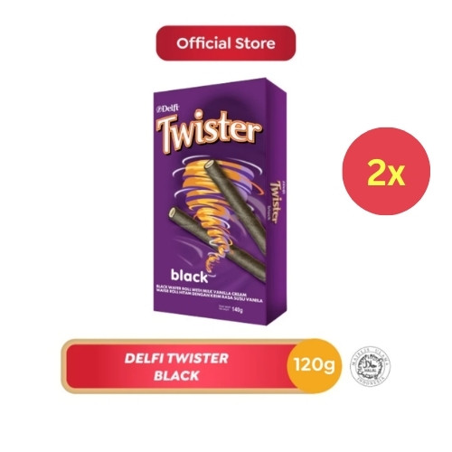 

Delfi Twister Black Vanilla 120 g x2