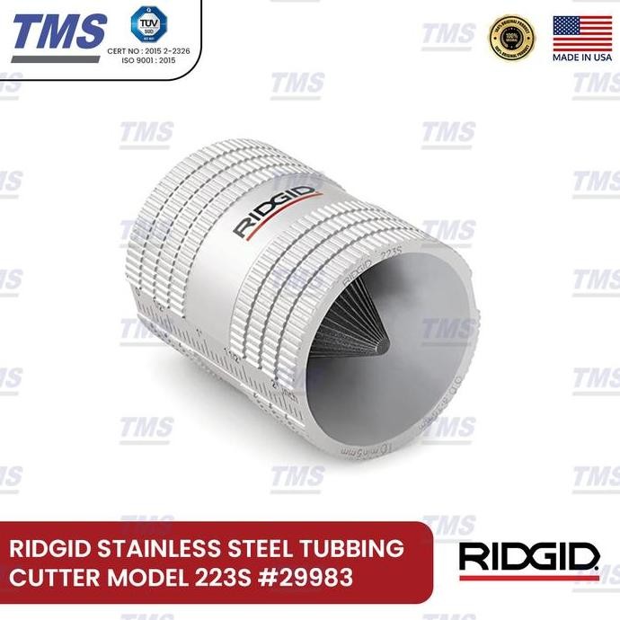 

Tubbing Cutter Stainless Steel Ridgid Model 223S 1/4" - 1-1/4" #29983 - Original Co