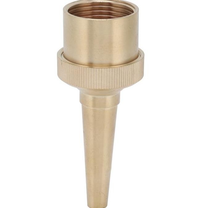 Nozzle Air Mancur Kolam Bentuk Jet 1/2 Inch 3/4 Inch Model Jet Lurus Nozzle Air Mancur Bahan Kuninga