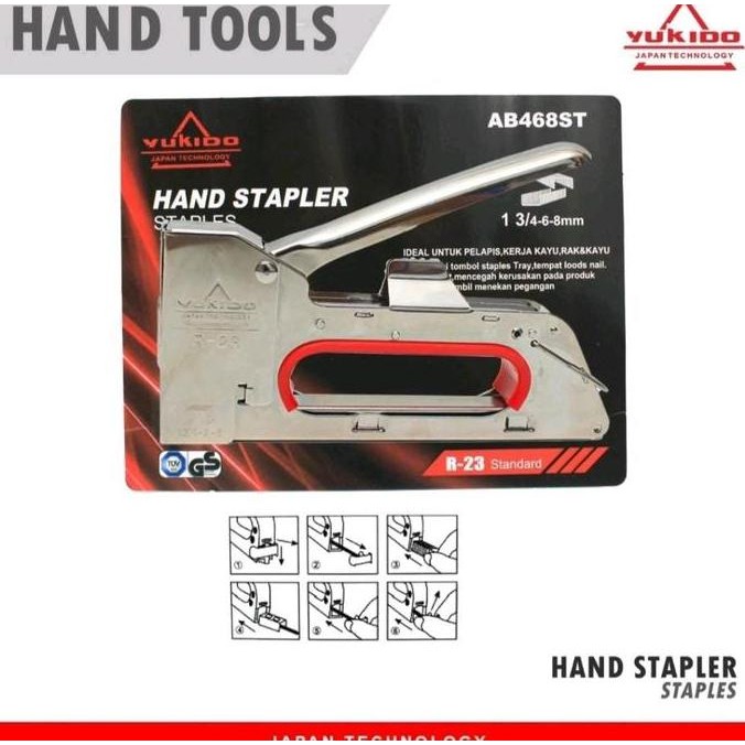 

Staples Tembak Stapler Cekrekan Pengokot Hekter Gun Yukido Japan Technology - Staples Tembak Co