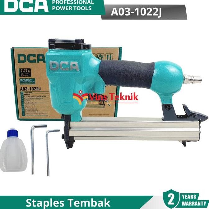 

Mesin Paku Tembak Stapler Angin Air Brad Nailer Dca A03-1022J A03-1022 ( Paku U ) Co