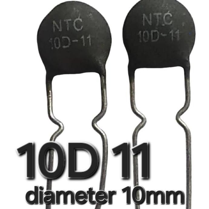 ( NTC ) HITAM 2P KAKI 2 NEGATIVE TEMPERATURE COEFFICIENT  TEMPERATURE COEFFICIENT THERMIS TERMISTOR 