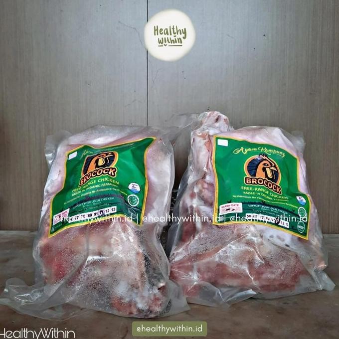 

Brocock Ayam Kampung (Potong 4) Kecil - Jumbo Organik Free-Range Kualitas Terbaik Harga Termurah