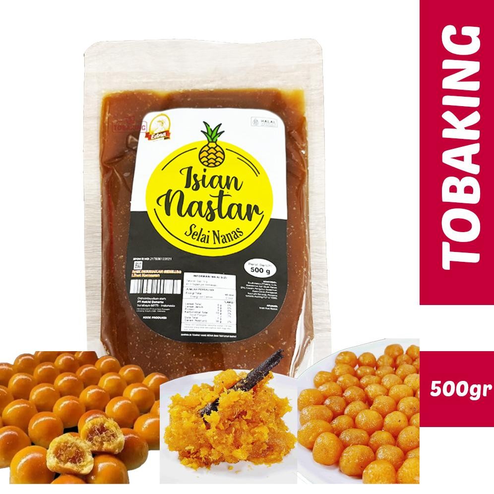 

EDNA Selai Nanas Isian Nastar 500gr HALAL Pineapple Filling
