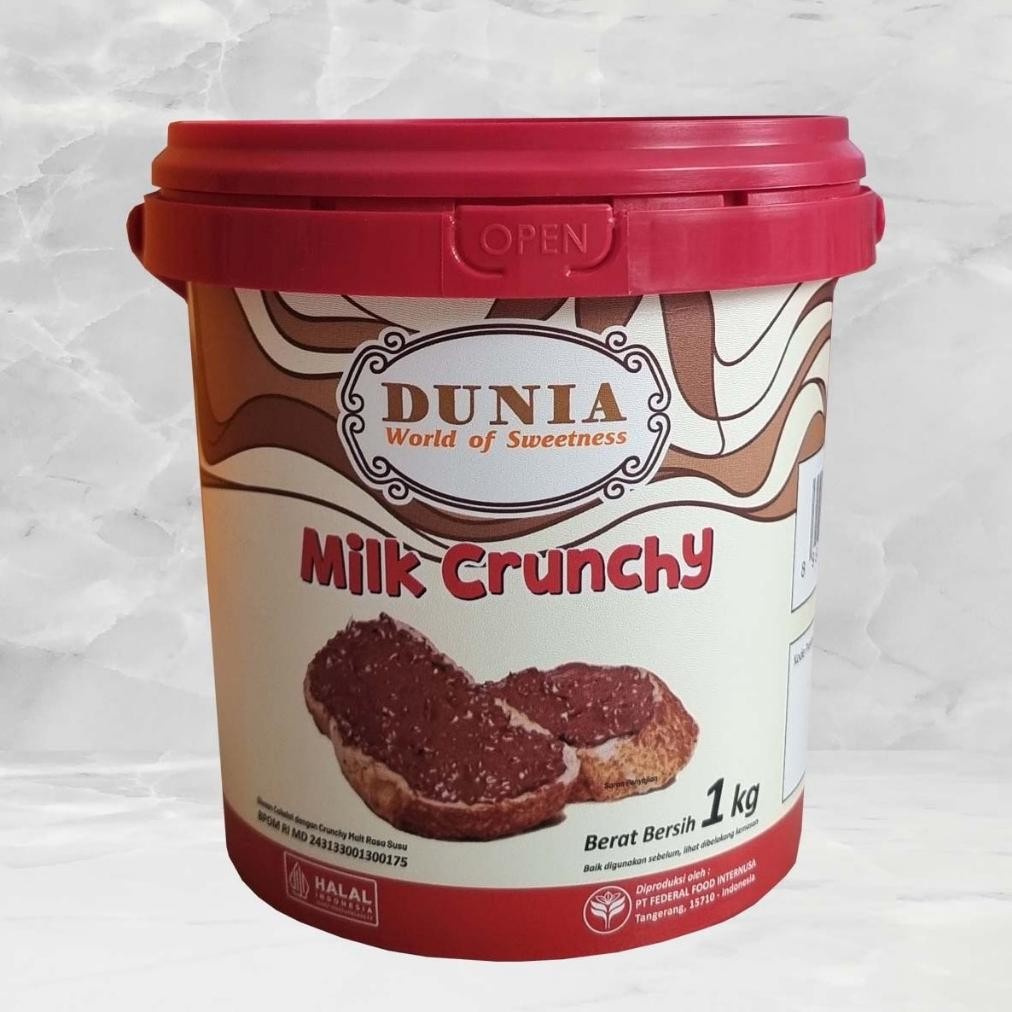 

Dunia Spread Crunchy Cheese 1 Kg Jar Renyah