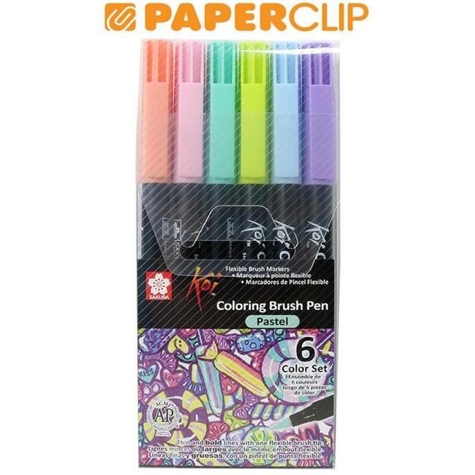 

HOT SALE! BRUSH PEN SAKURA KOI @6 XBR-6G