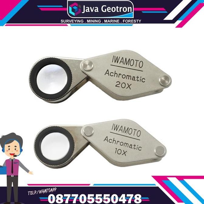 Loup Lup Loupe Iwamoto 20X / 20 Kualitas Terbaik Harga Termurah