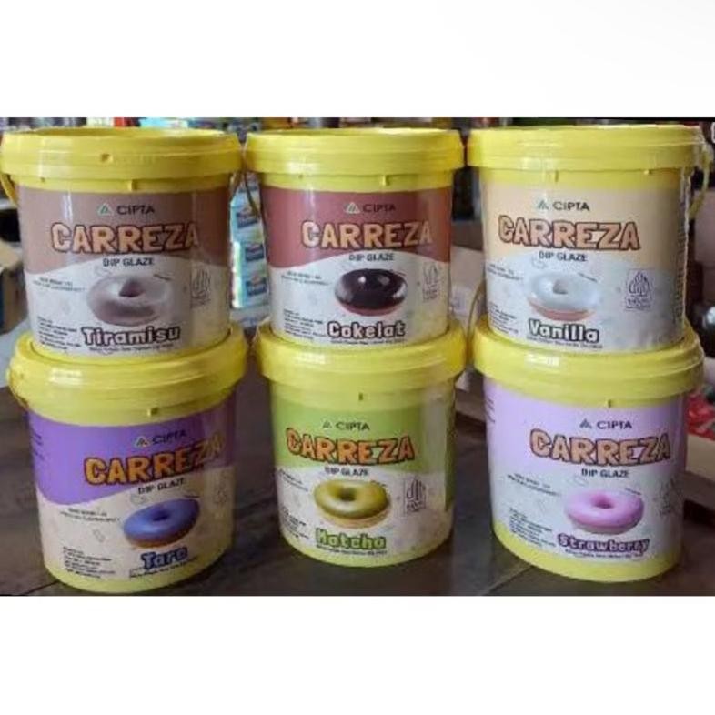 

Carreza Dip Glaze 1KG - Semua Varian Rasa