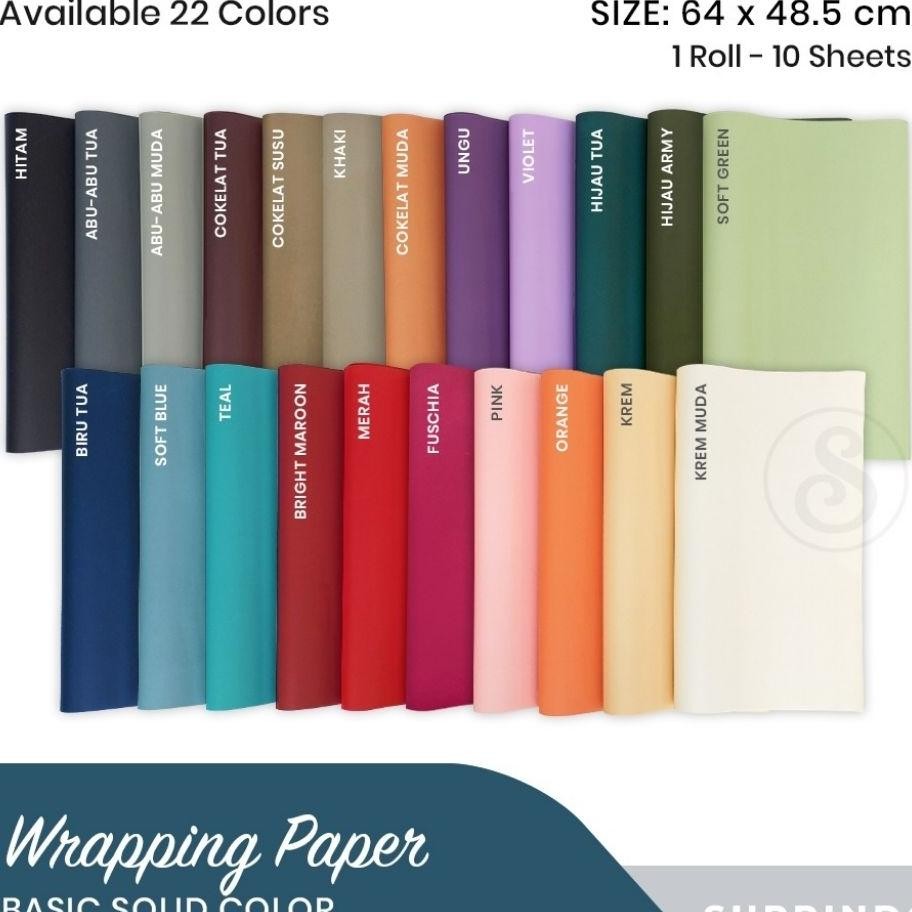 

Vindo Kertas Kado Polos 1 Roll 10 Lembar