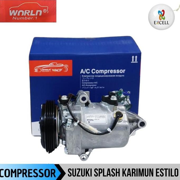 R Compressor Kompresor Ac Mobil Suzuki Splash