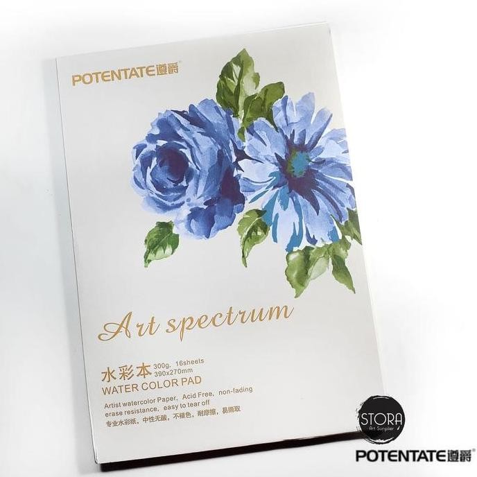 

Potentate Watercolour Pad Rough A3 - 300Gsm / Buku Gambar Kertas Cat