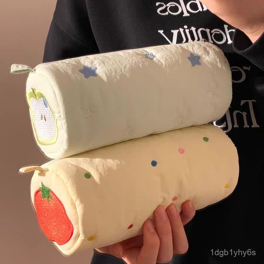 

Cute Creative Star Embroidered Pencil Case High Aesthetic ins Trendy Junior High School Girls2025New Super Popular Large Capacity GLHV