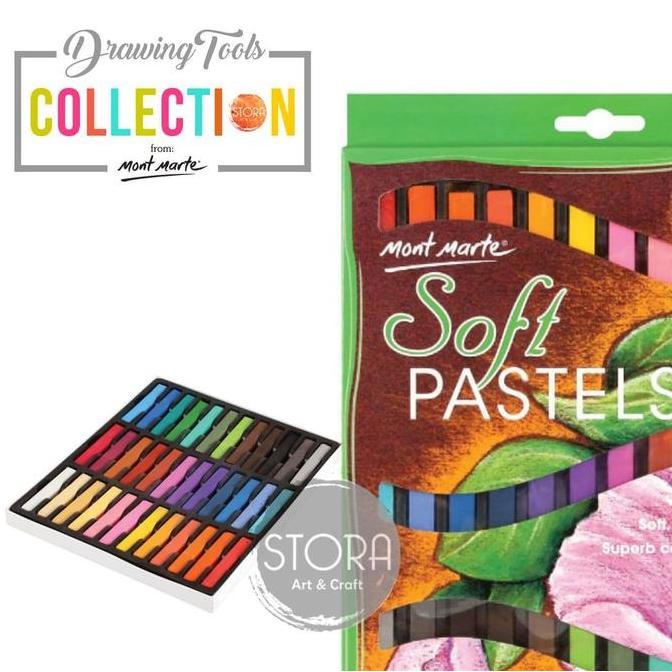 

Mont Marte Soft Pastel 36 Colors