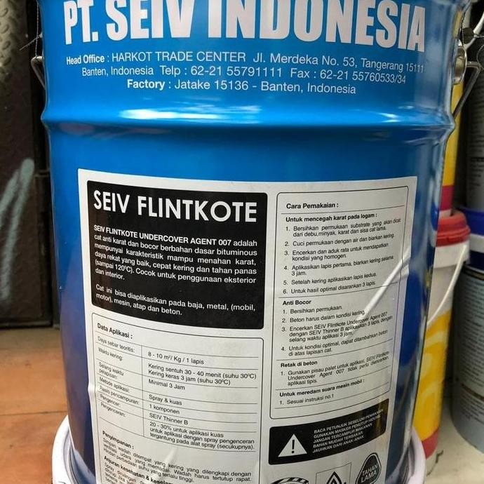 

Cat Anti Karat Seiv Flinkote 007 (20 Kg) - Plingkote Besi Seiv 007