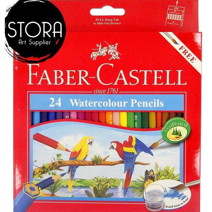 

Faber Castell Pensil Warna Cat Air Isi 24