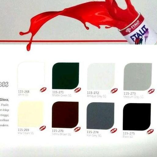 

Cat Ftalit (1 Kg) - Cat Minyak Untuk Kayu / Besi (Semigloss / Doff)