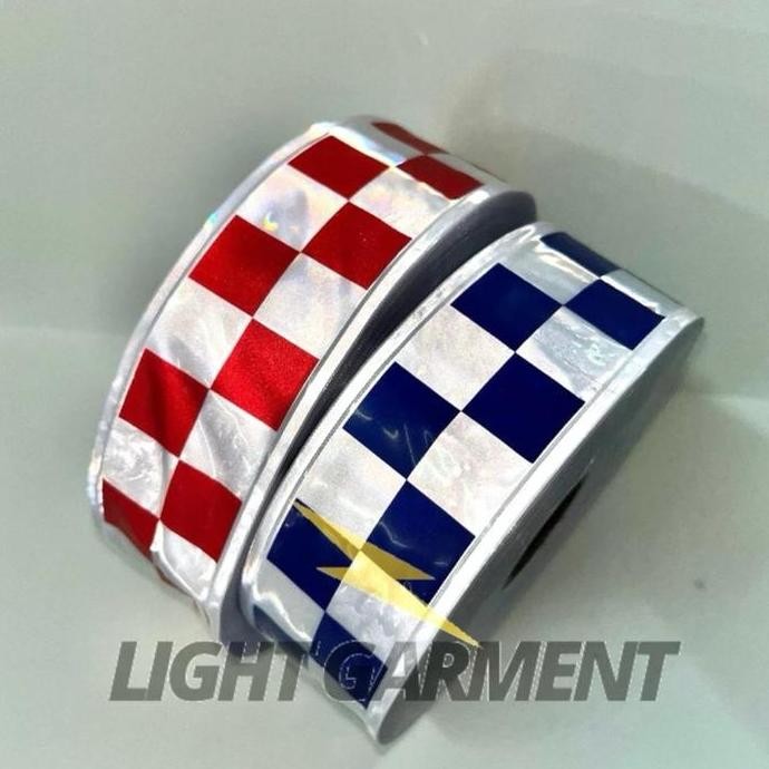 

Pita Scotchlite Reflektor Pvc Motif Kotak Lebar 5Cm