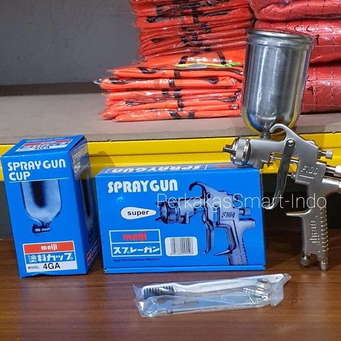 Spray Gun F100 Meiji Tabung Atas/Semprotan Cat F-100/Spit/Spet
