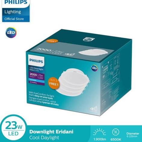 Lampu Philips Downlight Multipack Eridani Led18 D200 23W 23Watt New Stok