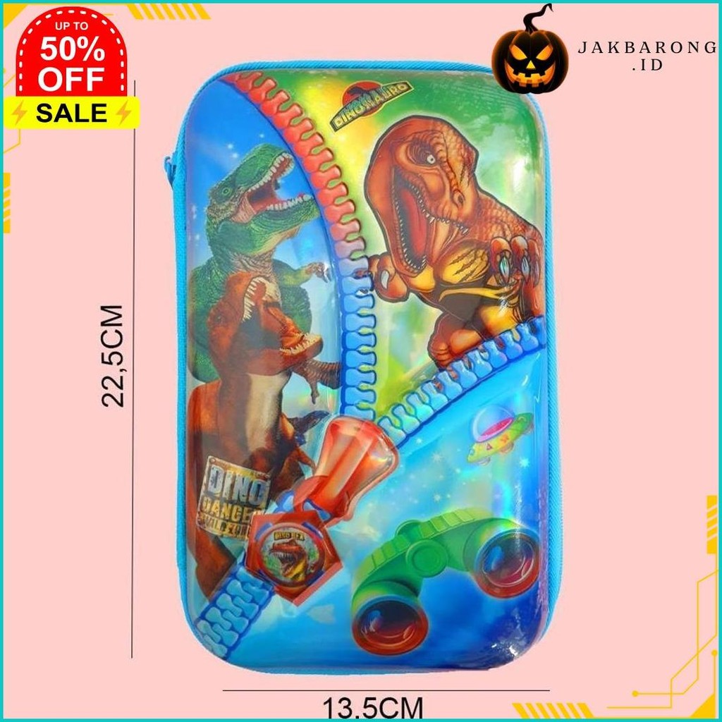 

Kotak Pensil 3D Jumbo Kotak Pen Besar Resleting Anti Air Timbul Astronot Dino Unicorn Plastik Eva Sekat Bulpoint Penghapus Pena Penggaris Wadah Alat Sekolah 3 Dimensi Boy Girl Terlaris
