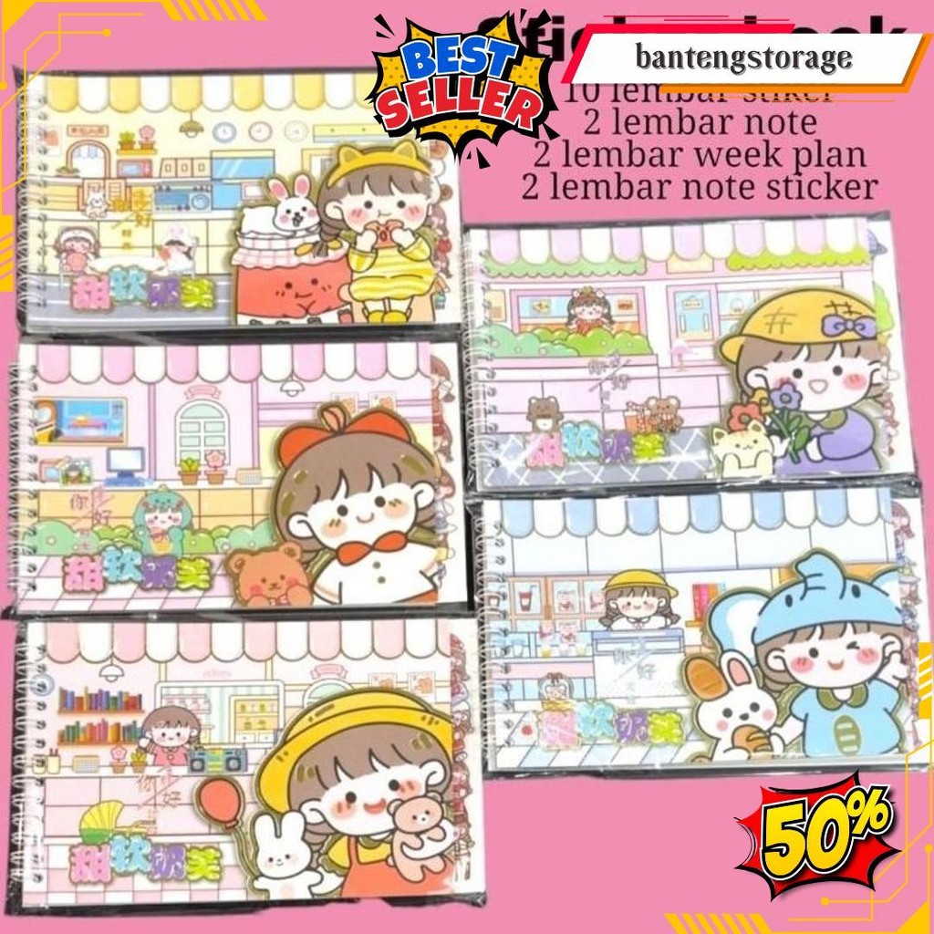 

Stiker Momo Book Ring Isi 16 Lembar Lucu Viral Tempel Terlaris