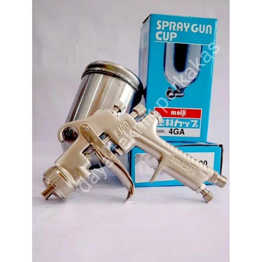 Spray Gun F 100 Tabung Atas Meiji - Meiji F100 Tabung Atas Super