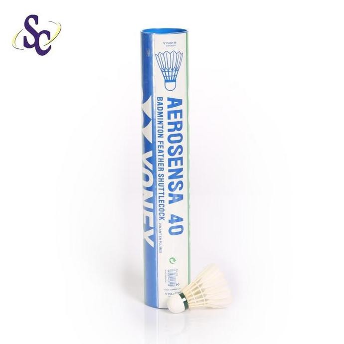Kok / Shuttlecock Badminton Yonex Aerosensa 40 / As 40