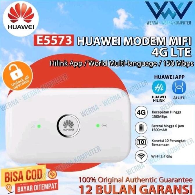 Mifi Modem Wifi Huawei E5573S-606 4G Lte Unlock All Operator