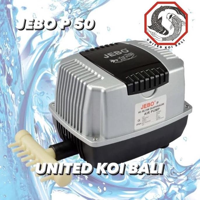 JEBO P50 JEBO P-50 POMPA UDARA AERATOR HI FLOW AIR PUMP BLOWER
