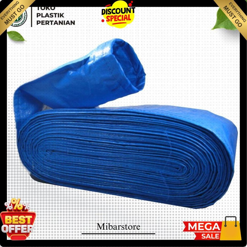 Selang Terpal Plastik 5 Dim 25Cm Panjang 25 Meter - Selang Diesel Cod