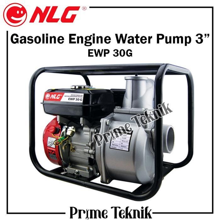 GFL Pompa Air Irigasi Alkon 3" EWP 30G 6.5HP NLG Gasoline Water Pump 3 inch 30 G