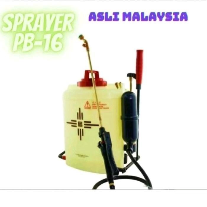 GFT Sprayer PB-16 Asli Malaysia / Alat Semprot Tangki Manual Pertanian PB-16 Liter Asli Malaysia