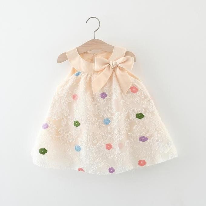 DF47 }} baju Peri Kupu-kupu Putri Asing Rok rok empuk Fashion Pakaian dress 612 tahun korean style g