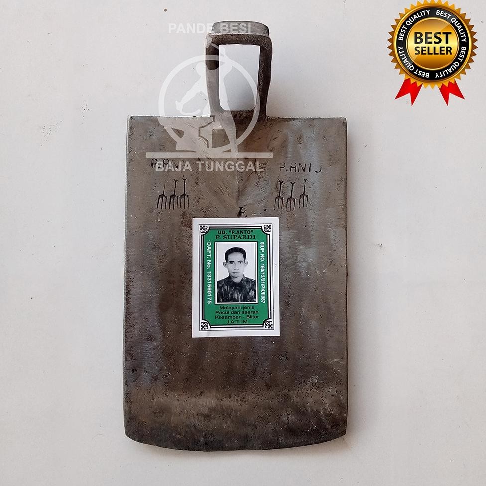 Kekinian Cangkul P Anto Putih Ukuran 20Cm Pacul Kesamben Blitar Cap Garbu 3 Bahan Baja Sambung Isen 