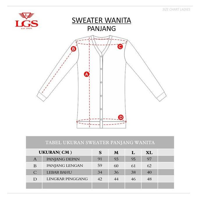 Slim Fit - Sweater Wanita - Lapis Warna - Merah
