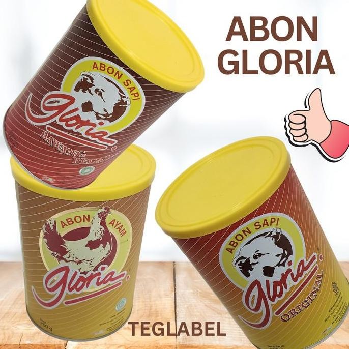 

Abon Sapi Gloria 250 gram Original Pedas Bawang Ayam Gloria 250 gram Food