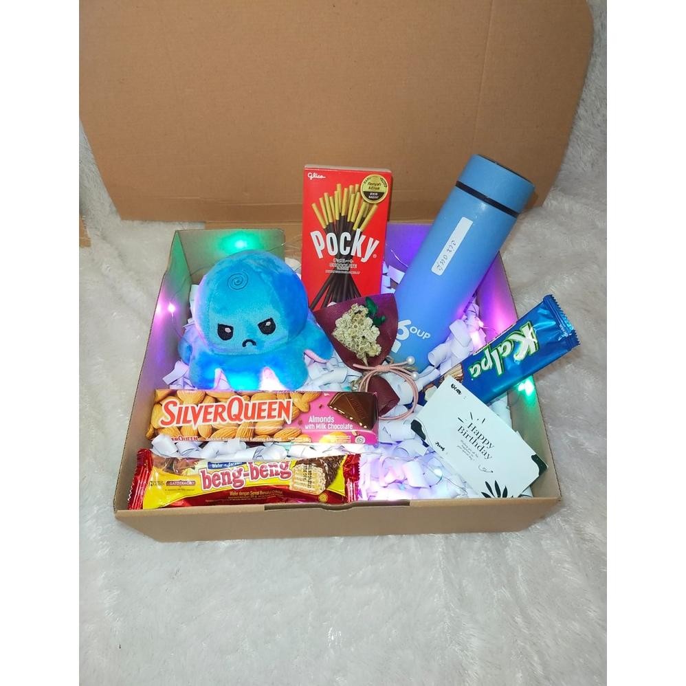 

Ew64 Er-6 Gha-68 Gift Box Hadiah Ulang Tahun Anak Hampers Boneka Gurita Lucu Hemat Ew64