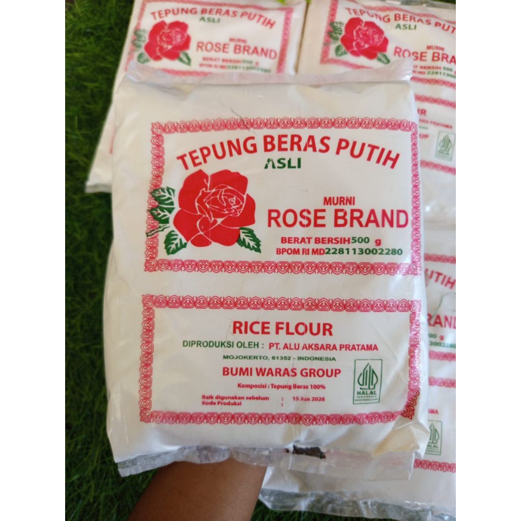 

TEPUNG BERAS PUTIH | TEPUNG BERAS | KEMASAN 500 GR